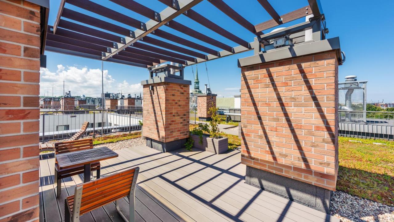 Garden Gates Apartments By Sun & Snow With Roof Terrace Danzica Esterno foto
